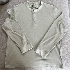 Eddie Bauer Green Long Henley